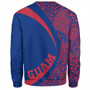 Guam Sweatshirt Coat Of Arm Lauhala Circle