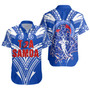 Toa Samoa Short Sleeve Shirt Rugby Player Sport Style