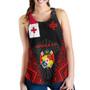 Tonga Women Racerback Tank - National Day Tonga Polynesian Culture