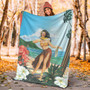 Hawaii Premium Blanket Aloha Hula Dance