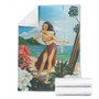 Hawaii Premium Blanket Aloha Hula Dance