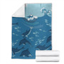 Hawaii Premium Blanket Dolphin And Sea