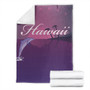 Hawaii Premium Blanket Dolphin Club Violet Sun