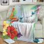 Hawaii Premium Blanket Hibiscus In Jung