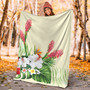 Hawaii Premium Blanket Wonderful Hibiscus Flower