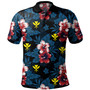 Hawaii Polo Shirt Kanaka Islands Pattern Floral