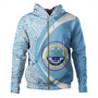 Federated States of Micronesia Hoodie Coat Of Arm Lauhala Circle