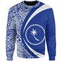 Chuuk Sweatshirt Coat Of Arm Lauhala Circle