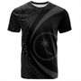 Chuuk T-Shirt Coat Of Arm Lauhala Gray Circle