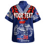 Personalised Toa Samoa Hawaiian Shirt Ulafala Style Samoa Warriors