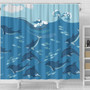 Hawaii Shower Curtain Dolphin And Sea
