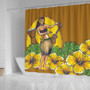 Hawaii Shower Curtain Hula Girl Dance Tradition