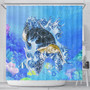 Hawaii Shower Curtain Turtle Cool