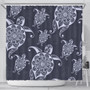 Hawaii Shower Curtain Turtle Pattern Wonderfull