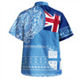 Fiji Hawaiian Shirt Polynesian Flag With Coat Of Arms