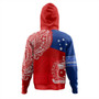 Samoa Hoodie Polynesian Flag With Coat Of Arms