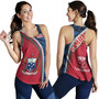 Samoa Women Tank - Samoa Coat Of Arms With Polynesian Tribal Flag Style