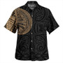 Samoa Tribal Maori Tattoo Roman Reigns Hawaiian Shirt Gold