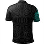 Samoa Tribal Maori Tattoo Roman Reigns Polo Shirt Turquoise