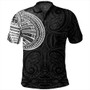 Samoa Tribal Maori Tattoo Roman Reigns Polo Shirt White