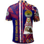 American Samoa Polynesian Polo Shirt - Custom Samoa Muamua Le Atua With Seal And Mamanu Siapo Patterns