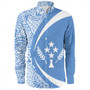 Kosrae Long Sleeve Shirt Coat Of Arm Lauhala Circle