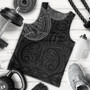 Samoa Tribal Maori Tattoo Roman Reigns Tank Top Gray