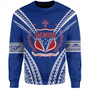 Samoa Sweatshirt Custom Polynesian Tribal Crest Design