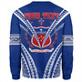 Samoa Sweatshirt Custom Polynesian Tribal Crest Design