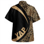 Yap Hawaiian Shirt Coat Of Arm Lauhala Gold Circle