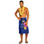 Samoa Floral With Seal Lavalava