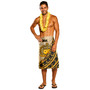 Samoa Polynesian Wild Style Lavalava