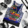 Guam Men Tank Top - Guam Independence Day '' Wish You A Very Happy Independence Day '' With Polynesian Patterns