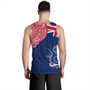 Cook Islands Tank Top Polynesian Flag With Coat Of Arms