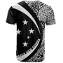 Papua New Guinea T-Shirt Coat Of Arm Lauhala White Circle