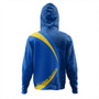 Solomon Islands Hoodie Coat Of Arm Lauhala Circle