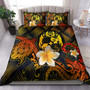 Tonga Polynesian Bedding Set - Lauhala Turtle Plumeria Tropical