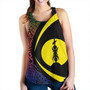 New Caledonia Women Tank Coat Of Arm Lauhala Circle