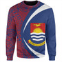 Kiribati Sweatshirt Coat Of Arm Lauhala Circle