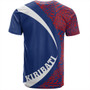 Kiribati T-Shirt Coat Of Arm Lauhala Circle