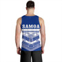 The Samoan Chief Tank Top Blue