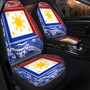 Philippines Car Seat Covers Polynesian Star Coat Of Arms