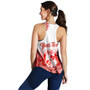 Tonga Women Tank Custom Pattern Ngatu With Paisley Style