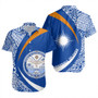Marshall Islands Short Sleeve Shirt Coat Of Arm Lauhala Circle