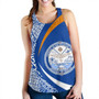 Marshall Islands Women Tank Coat Of Arm Lauhala Circle