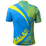 Palau Polo Shirt Coat Of Arm Lauhala Circle