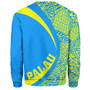 Palau Sweatshirt Coat Of Arm Lauhala Circle