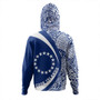 Cook Islands Hoodie Coat Of Arm Lauhala Circle