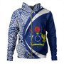 Cook Islands Hoodie Coat Of Arm Lauhala Circle