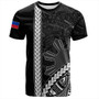 Philippines T-Shirt Tribal Polynesian Sun Gray